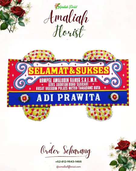 Papan Bunga Ucapan Selamat Cibukamanah